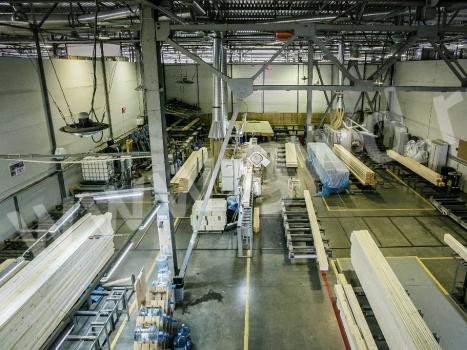 Какое нужно оборудование производства для профилированного бруса: пилорамы, станки, чашкорезы Четырехсторонний станок для профилирования бруса